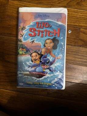 Walt Disney Lilo & Stitch VHS 2002 Clamshell THX Certified